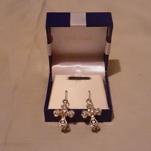 Hand crafted Cross earrings